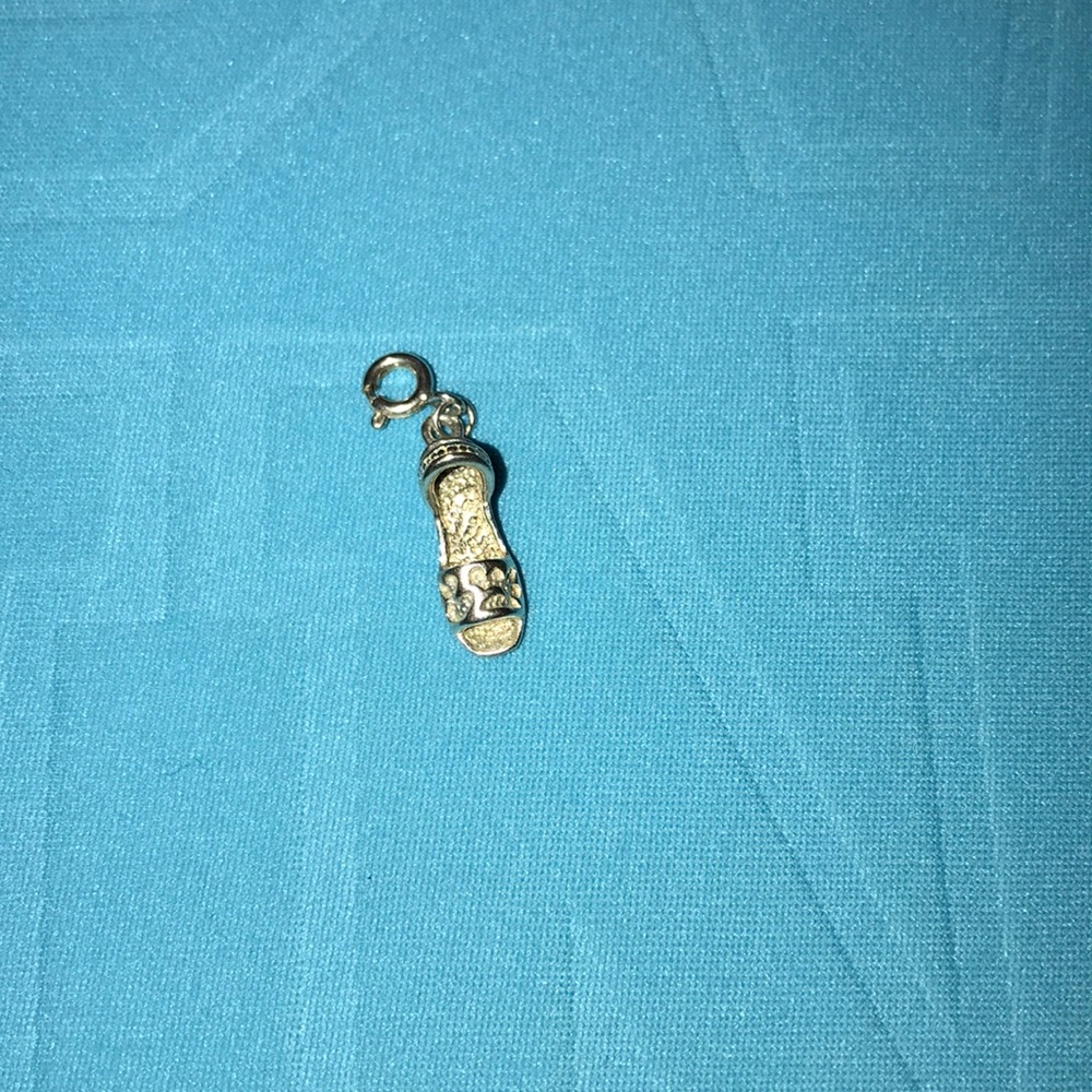 🎀925 stamped sterling silver sandal charm/pendant